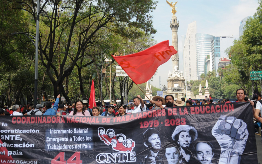 CNTE estallará paro nacional indefinido el 15 de mayo - El Heraldo de Chiapas