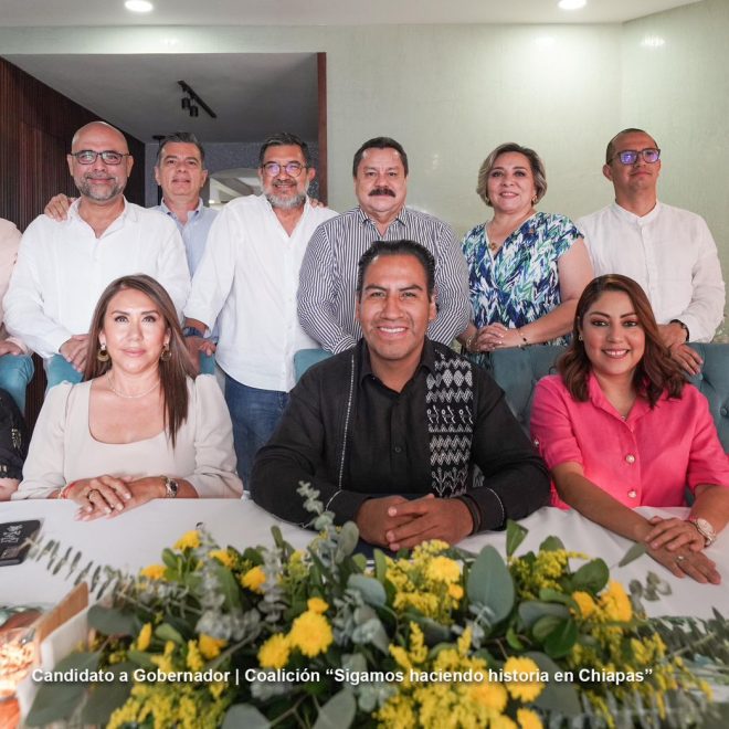 Eduardo Ramírez sostiene diálogo por la economía de Chiapas