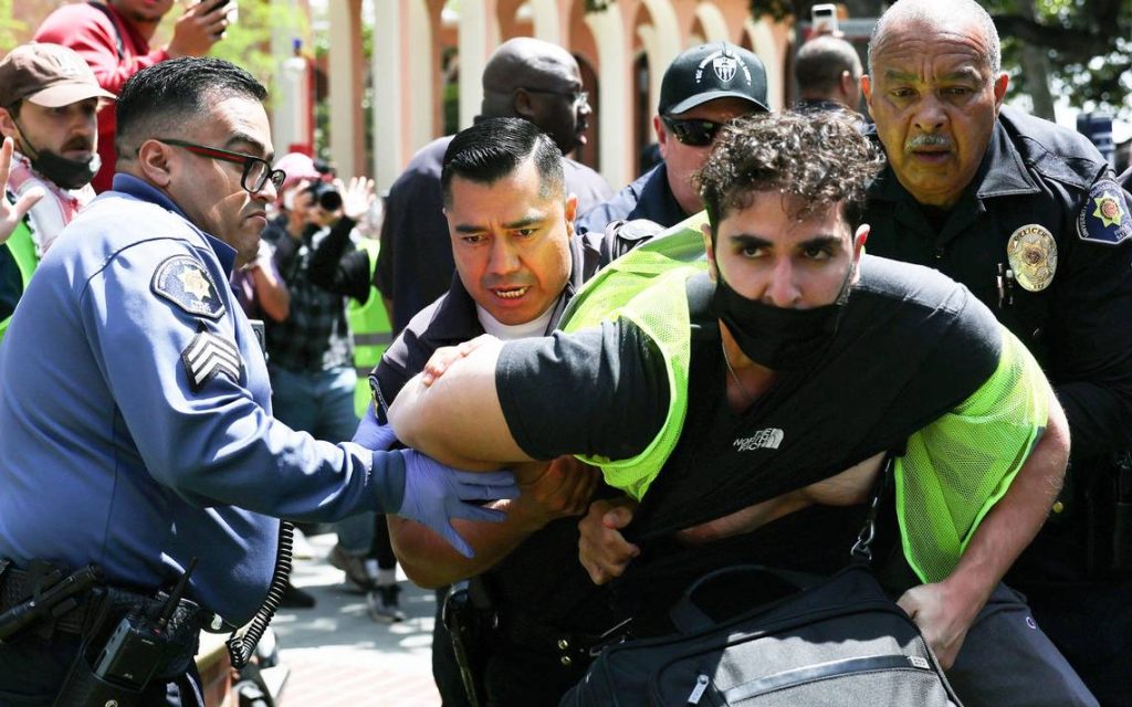 Protestas propalestinas se extienden a 60 universidades de EU - El Heraldo de Chiapas
