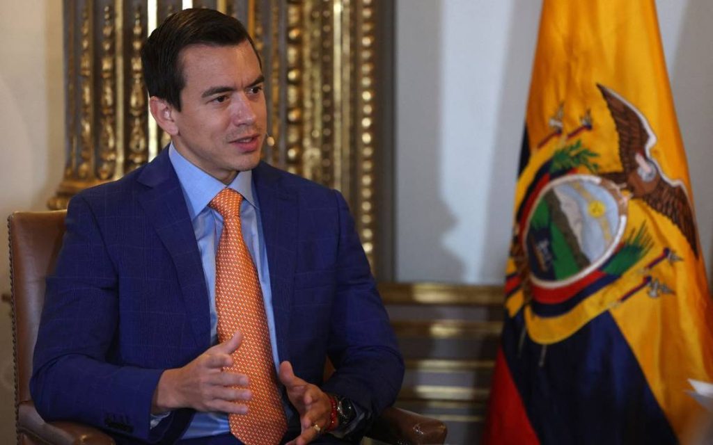 Ecuador está abierto a restablecer relaciones con México pero con condiciones, dice Noboa - El Heraldo de Chiapas