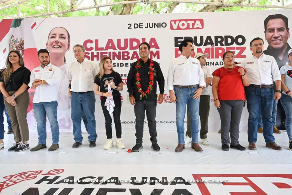 Eduardo Ramírez se compromete a velar por la seguridad de Chiapas