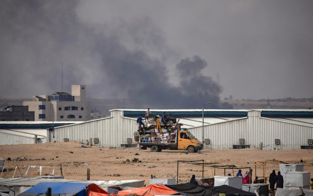 Explosión por municiones de Hamas causó incendio que mató a 45 en Rafah: Israel - El Heraldo de Chiapas