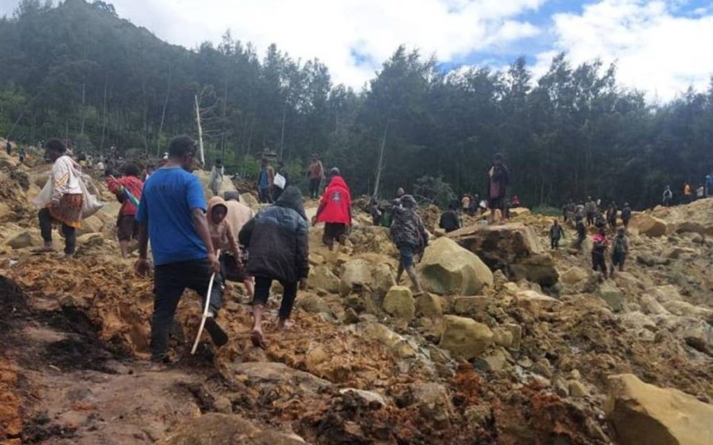 Más de 2 mil personas podrían estar sepultadas tras avalancha en Papúa Nueva Guinea - El Heraldo de Chiapas
