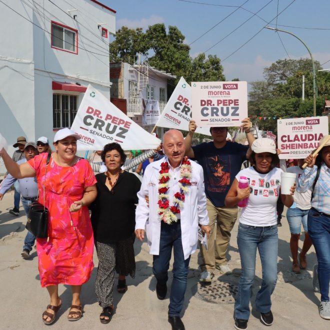 Mi trabajo será poner primero a quienes más lo necesitan, para seguir en la ruta del bienestar: Dr. Pepe Cruz