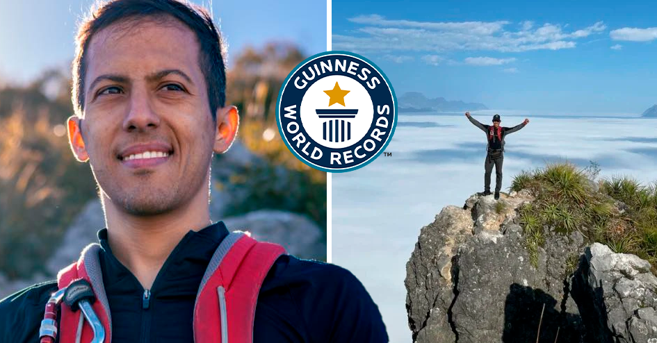 Regiomontano sube cerro 365 veces para establecer récord