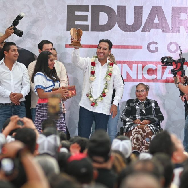 Desde la tierra que lo vio nacer, agradece Eduardo Ramírez por su triunfo como gobernador