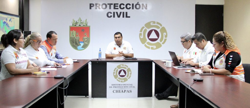 Ante la temporada de lluvias se mantiene coordinación interinstitucional a través del Comité Estatal de Emergencias