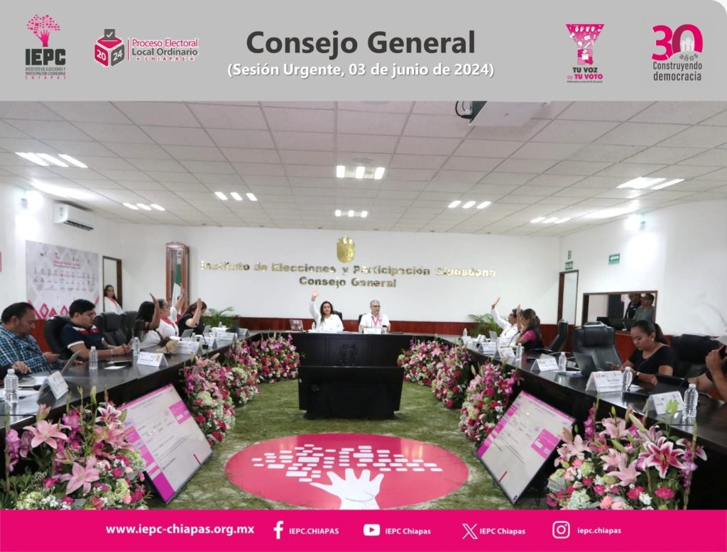 Aprueba IEPC criterios extraordinarios para actividades de ODES