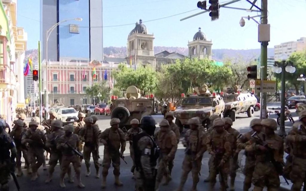 Bolivia arresta a más de 10 militares tras intento de golpe de estado - El Heraldo de Chiapas