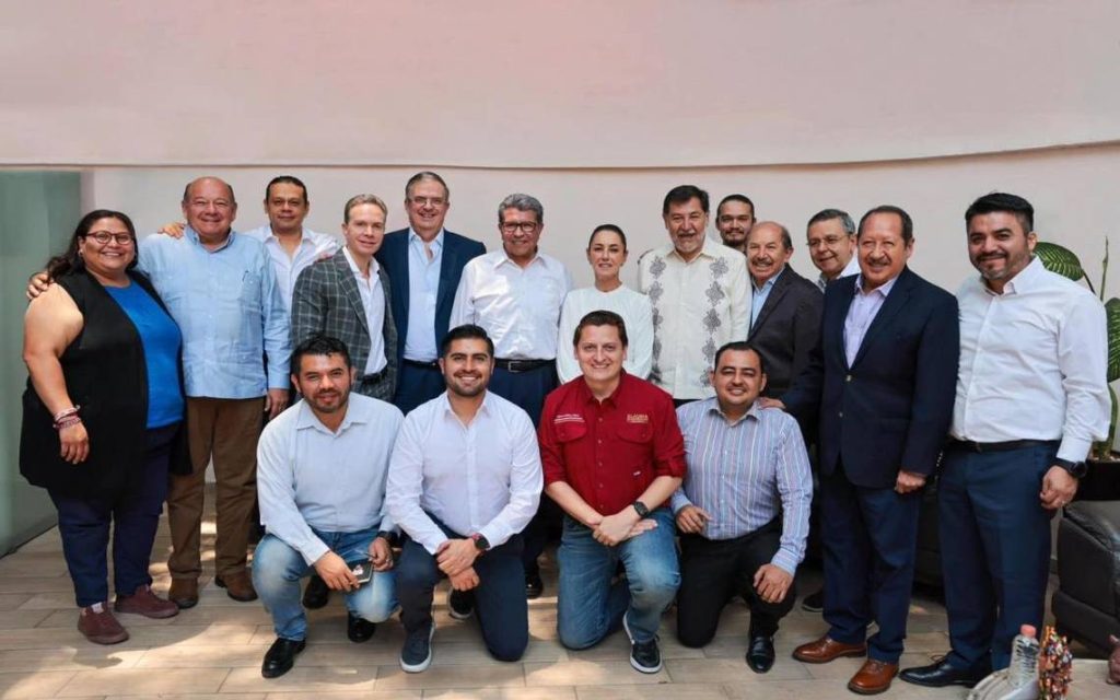 Claudia Sheinbaum se reúne con su equipo de campaña - El Heraldo de Chiapas
