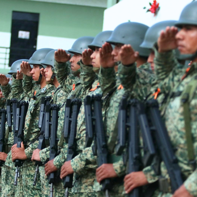 Confían 15 estados su seguridad a militares - El Heraldo de Chiapas