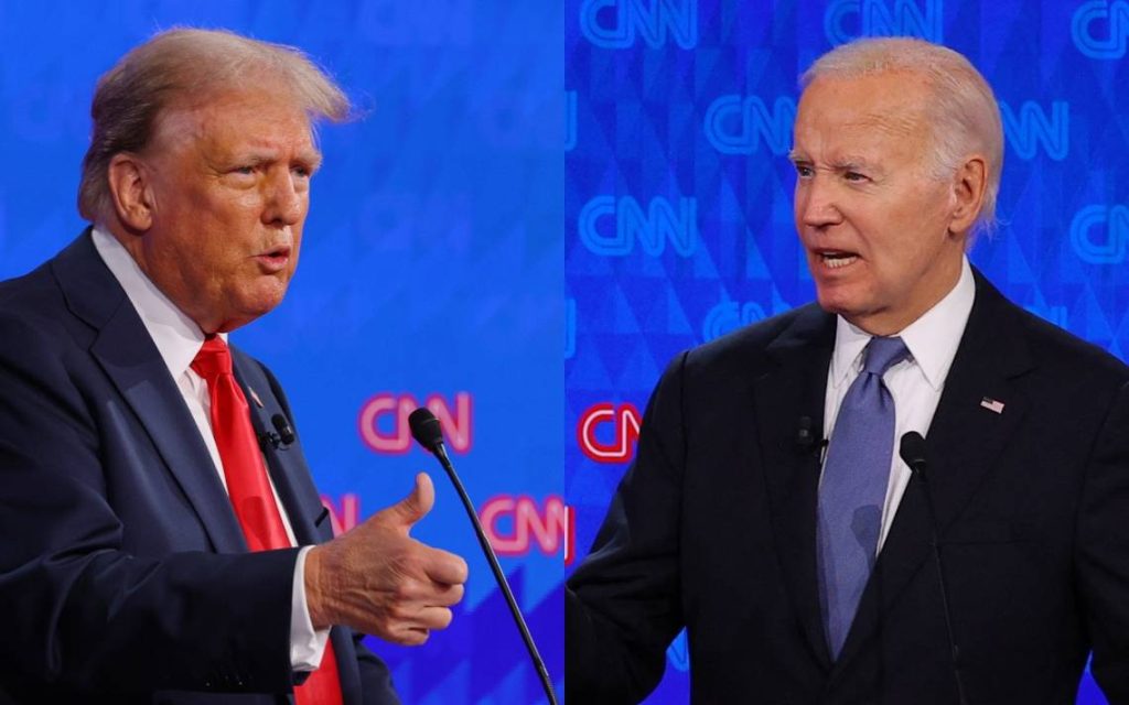 Crisis migratoria sobresale en el primer debate entre Trump y Biden - El Heraldo de Chiapas