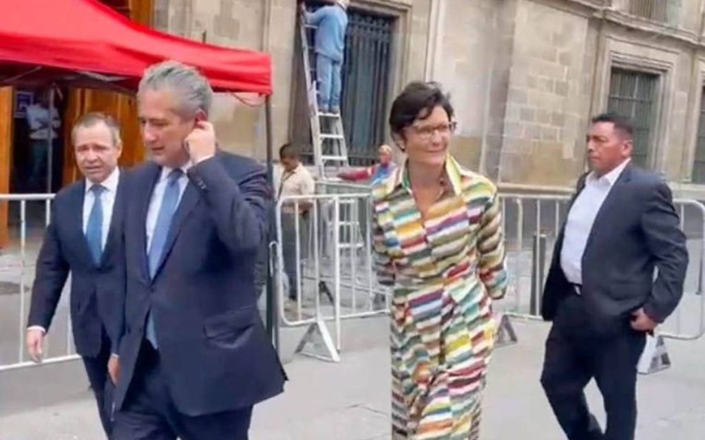 Directora global de Citigroup, Jean Fraser, visita Palacio Nacional - El Heraldo de Chiapas