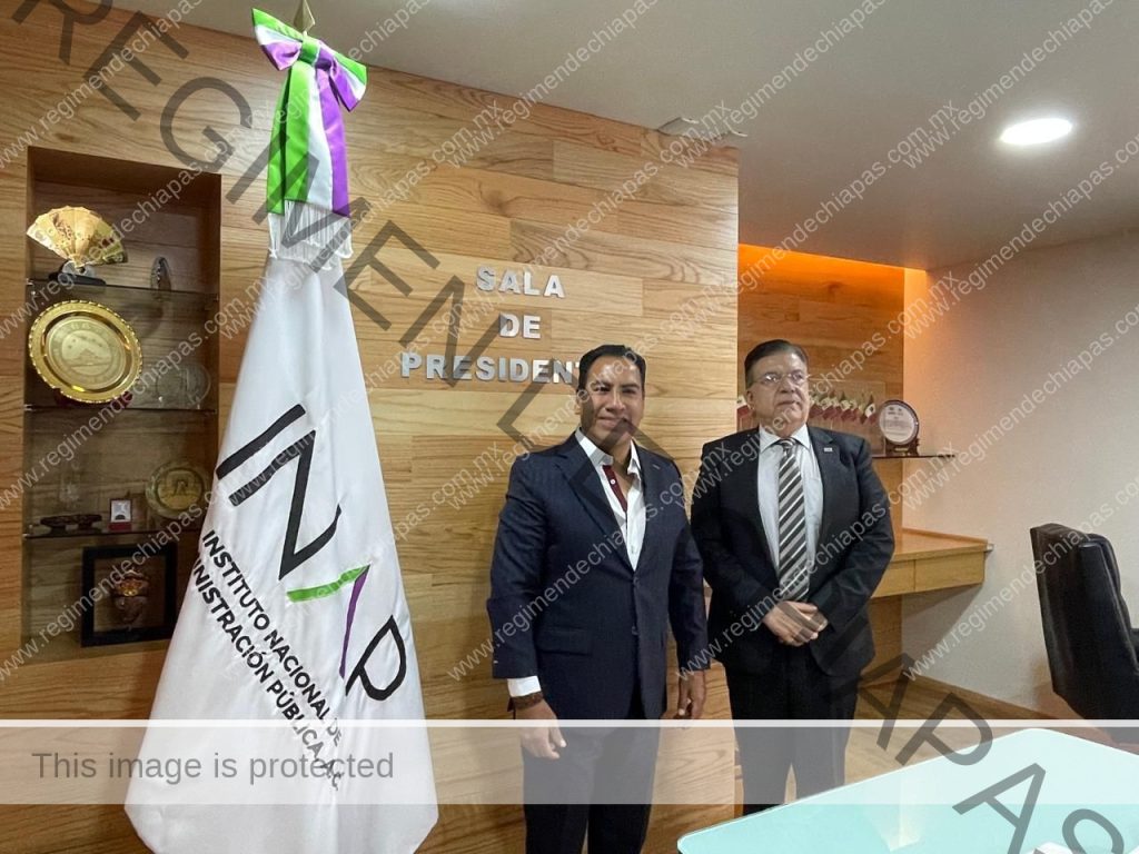 Eduardo Ramírez se reúne con el presidente del INAP