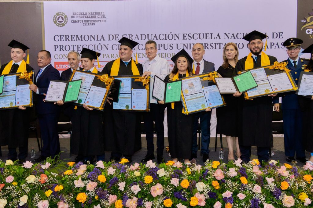 Egresados de la Enaproc-Chiapas, con sólida preparación académica para impulsar el desarrollo sostenible