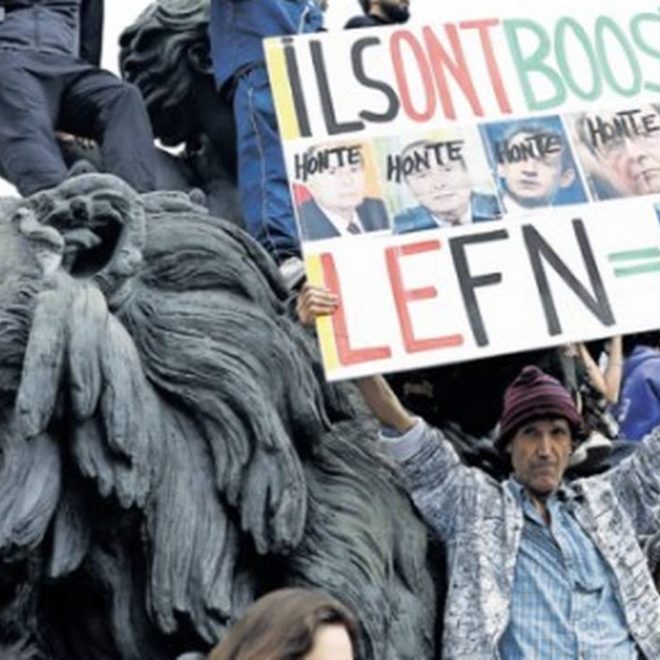 Francia se moviliza contra ultraderecha - El Heraldo de Chiapas