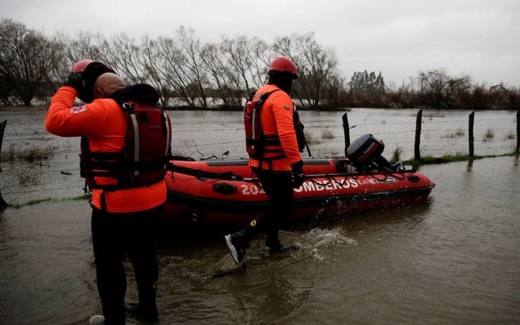 Frente frío deja 6 mil damnificados en Chile; se desplazó a Argentina - El Heraldo de Chiapas