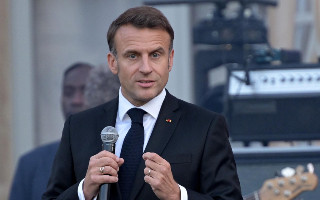 Macron entra en campaña para las elecciones de Francia - El Heraldo de Chiapas