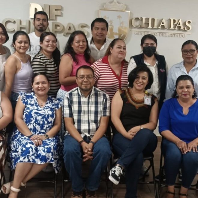 Personal del DIF Chiapas participa en cursos para Fortalecer Vínculos Familiares