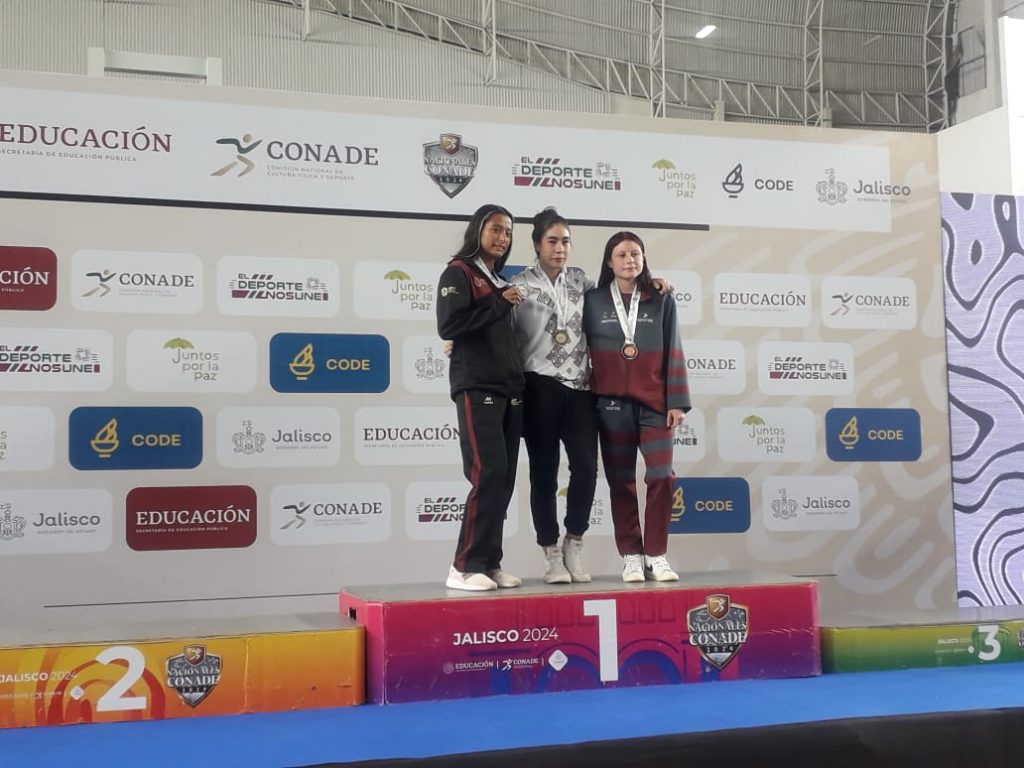 Selección Chiapas de Natación suma hasta el momento 2 oros y 1 bronce en Nacionales Conade 2024