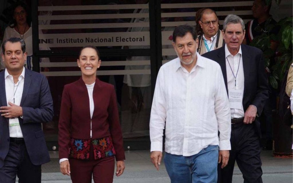 Sheinbaum llama a no polemizar sobre el papel que jugará Fernández Noroña en la 4T - El Heraldo de Chiapas