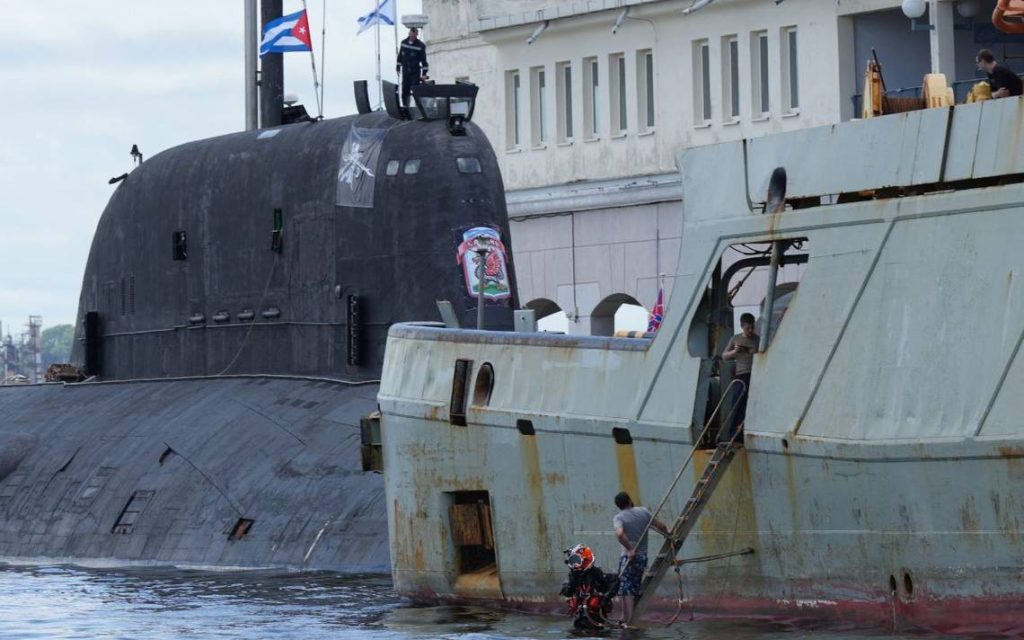 Visita de flotilla rusa a Cuba tuvo el efecto deseado, dice comandante de la Armada Rusa - El Heraldo de Chiapas