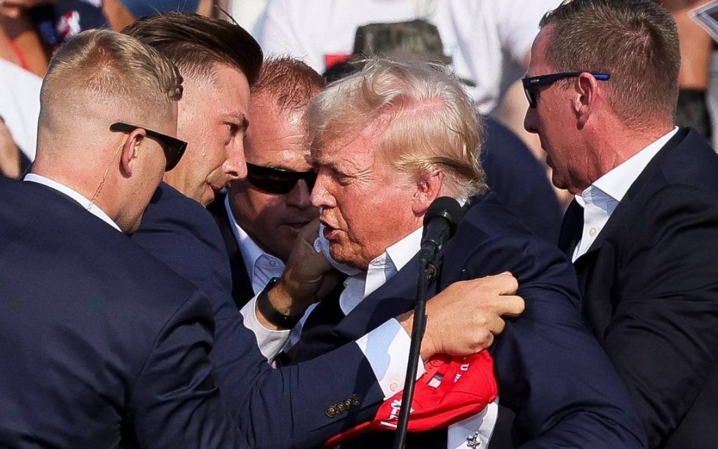 Autor de tiroteo contra Trump disparó desde afuera del recinto - El Heraldo de Chiapas