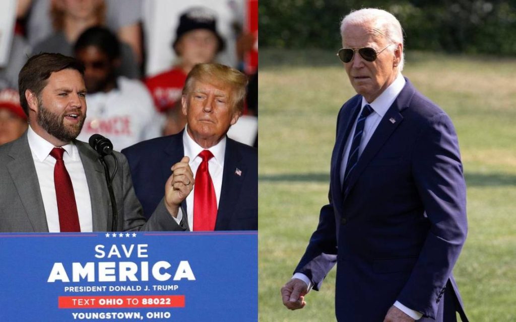 Biden califica a Vance de "clon de Trump" - El Heraldo de Chiapas