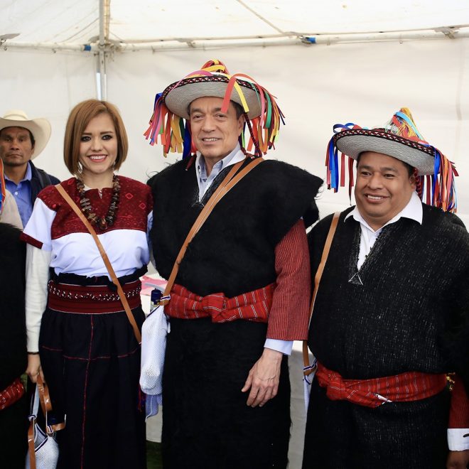 Desde SCLC, Rutilio Escandón inicia entrega de proyectos para huertos escolares y producción de traspatio