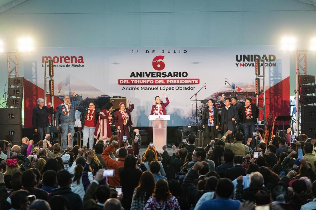 "El triunfo del pueblo de méxico, el día de la revolución de las conciencias tenemos que celebrarlo luchando": Claudia Sheinbaum convoca a salir a las plazas para dar continuidad a la 4T