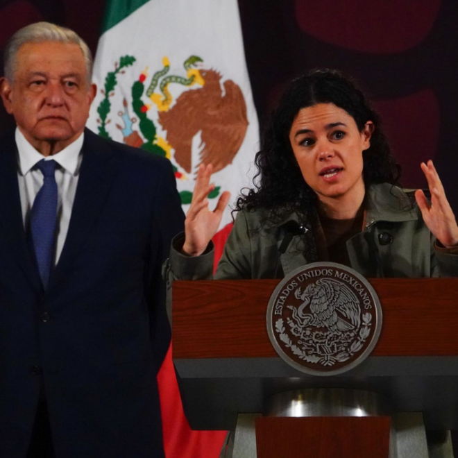 "No soy objetivo" al hablar de Luisa María Alcalde, dice AMLO ante aspiración de dirigir a Morena - El Heraldo de Chiapas