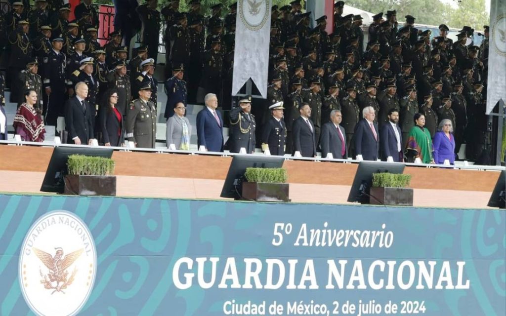 Reaparece Gertz Manero en aniversario de la Guardia Nacional - El Heraldo de Chiapas
