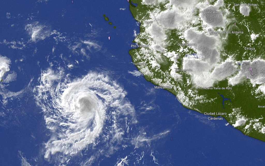 Se forma la tormenta tropical Aletta frente a las costas de Colima y Jalisco - El Heraldo de Chiapas