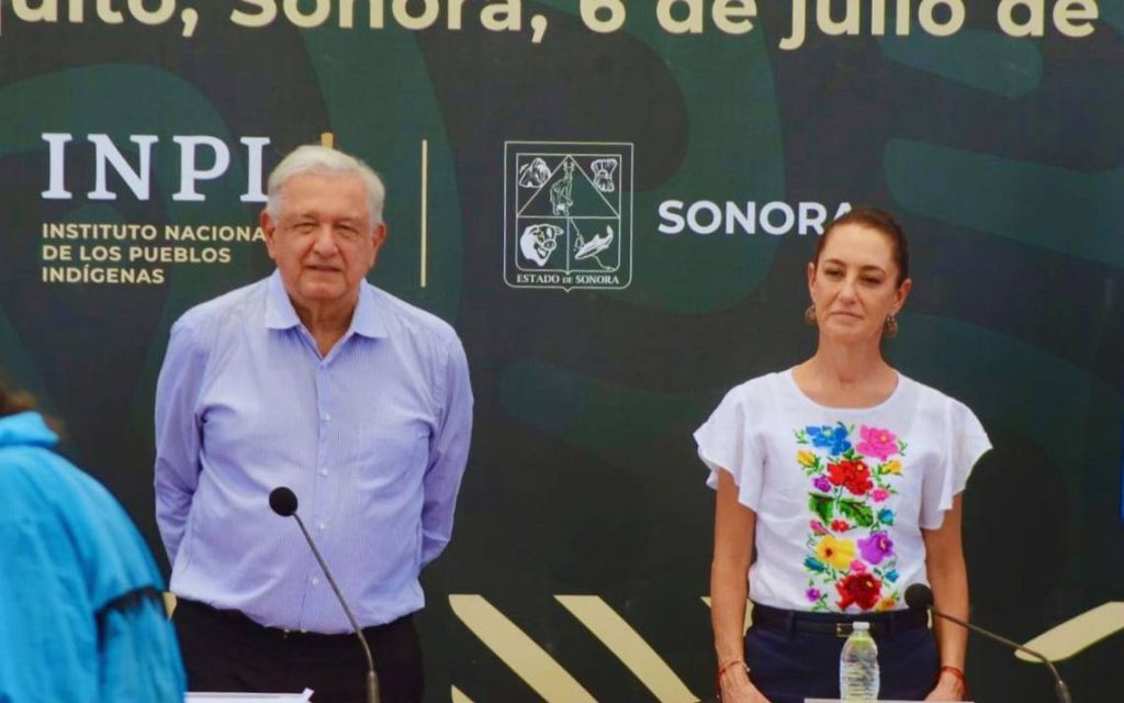 Supervisan AMLO y Claudia Sheinbaum avances del Plan de Justicia Seri en Sonora - El Heraldo de Chiapas